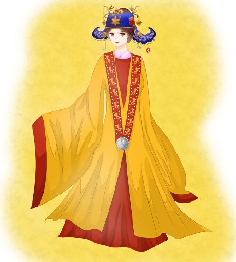 汉服手绘