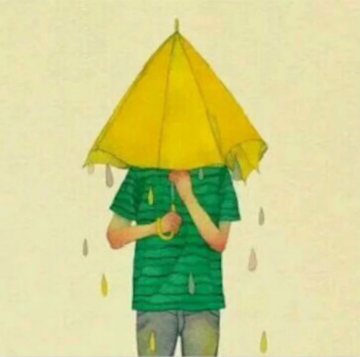 情侣头像.雨伞.唯美.男
