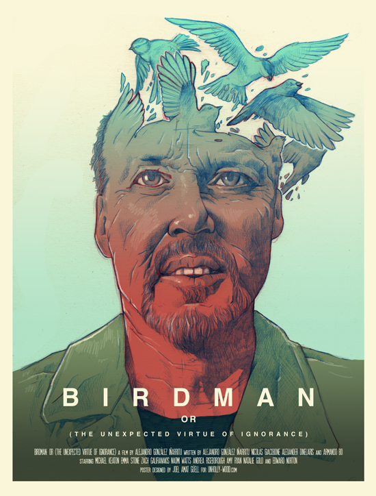 《鸟人》(birdman)what a beautiful day!who cares.