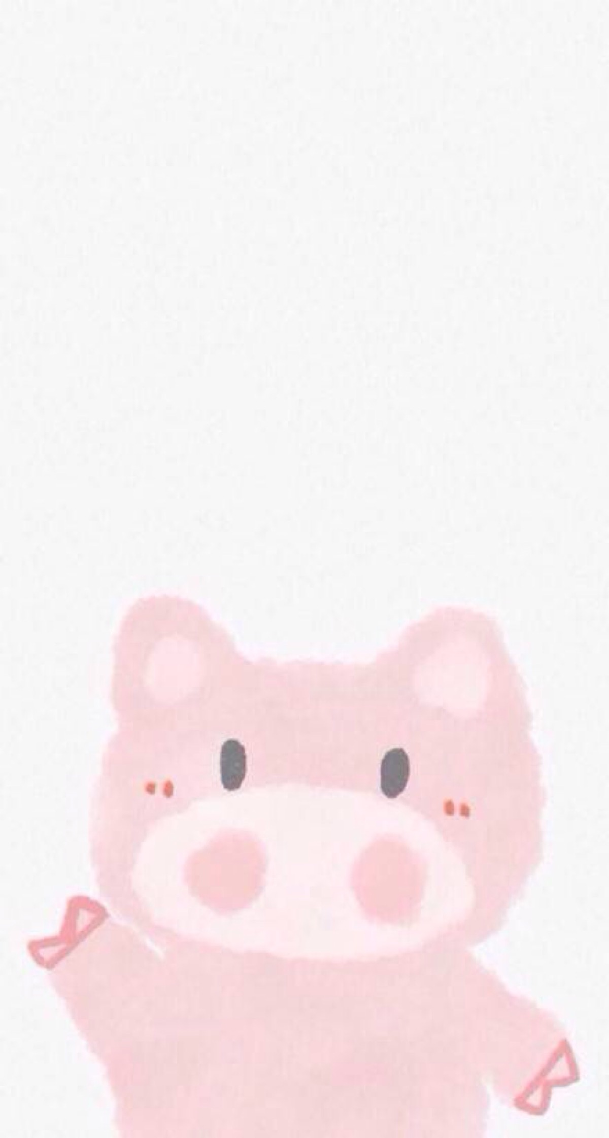 萌 插画手绘 小猪 高清壁纸 iphone壁纸 /欣勾勾