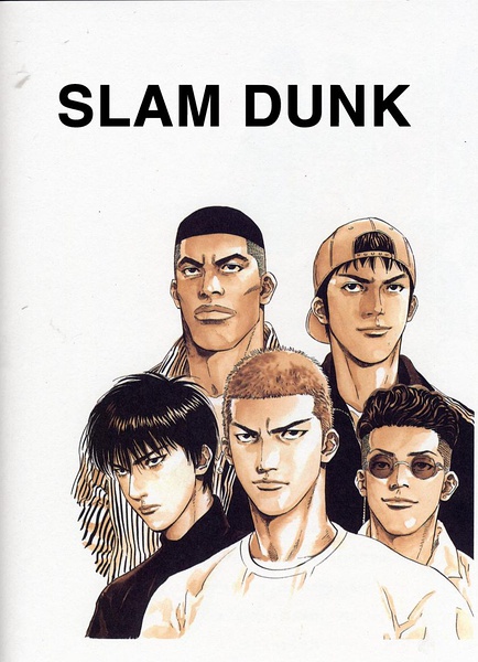 《灌篮高手》(slam dunk)日本漫画家井上雄彦[1] 以高中篮球为题材的