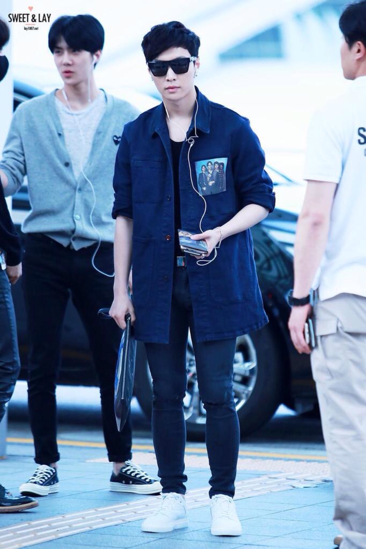 150529 仁川机场 exo 吴世勋 张艺兴