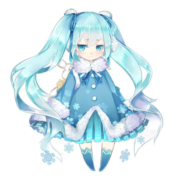 动漫 初音未来 少女 萌 二次元