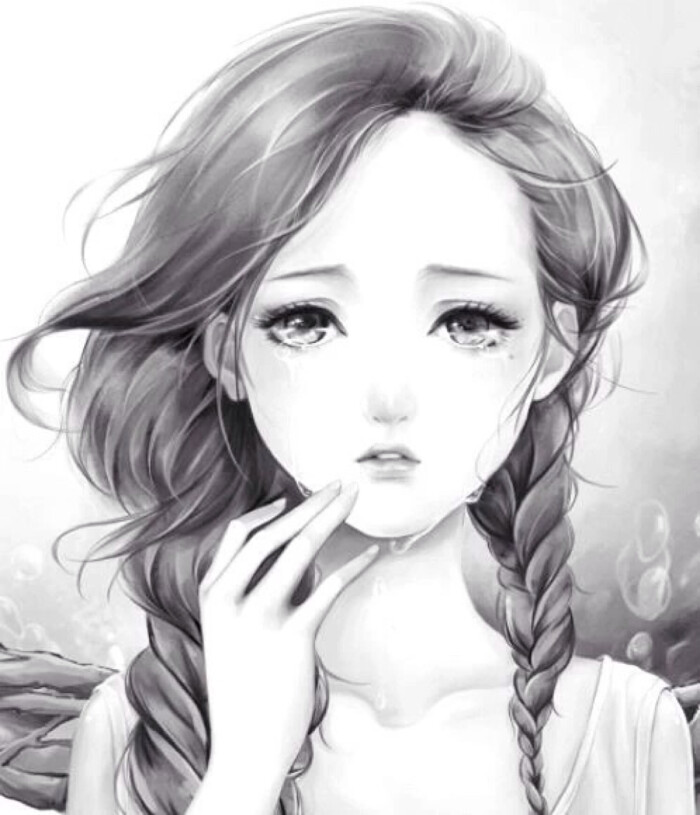 马尾女孩