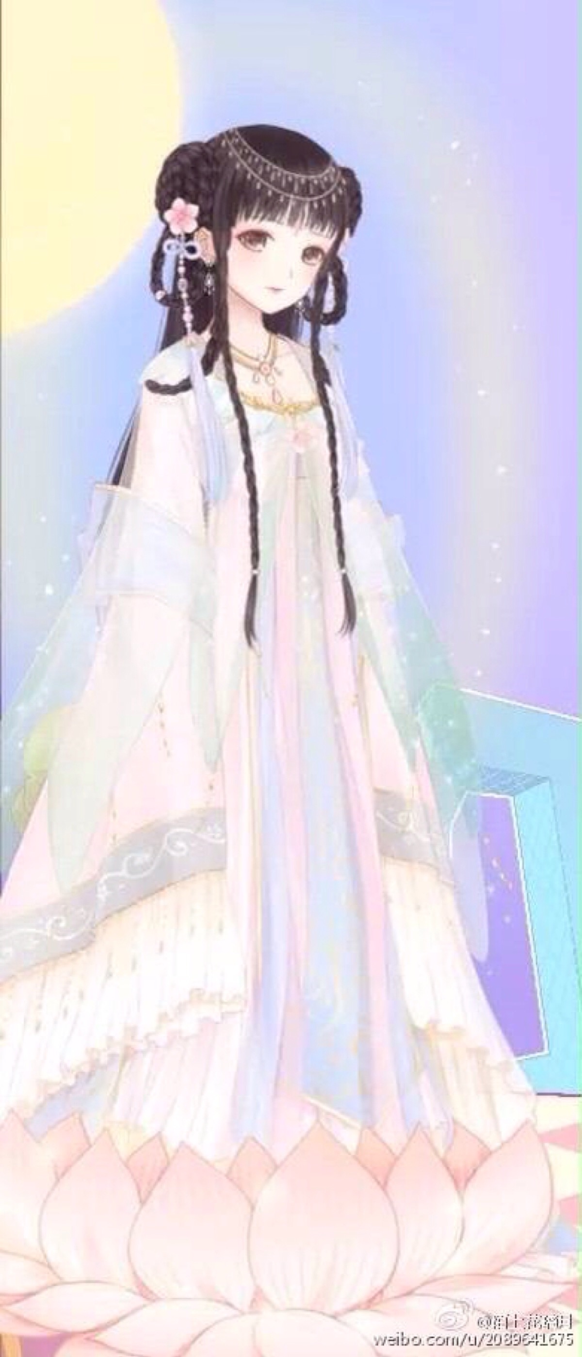 带上美丽去环游世界 插画 图像 壁纸 锁屏 人物 唯美 公主梦