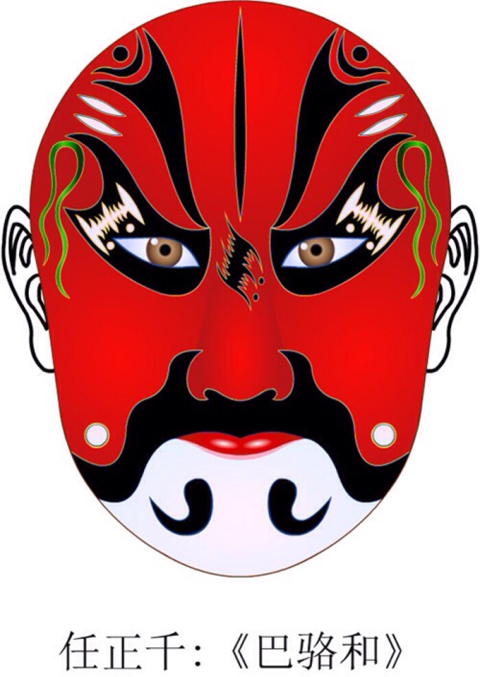 京剧脸谱