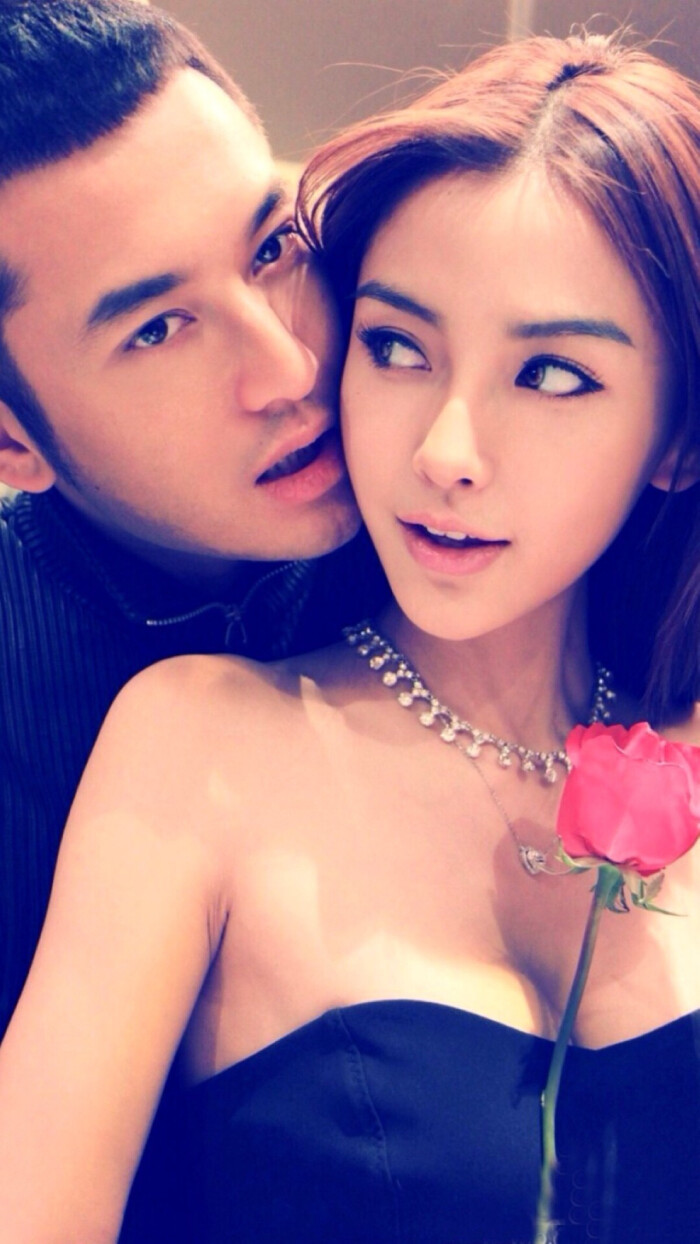 angelababy 黄晓明 恭喜恭喜
