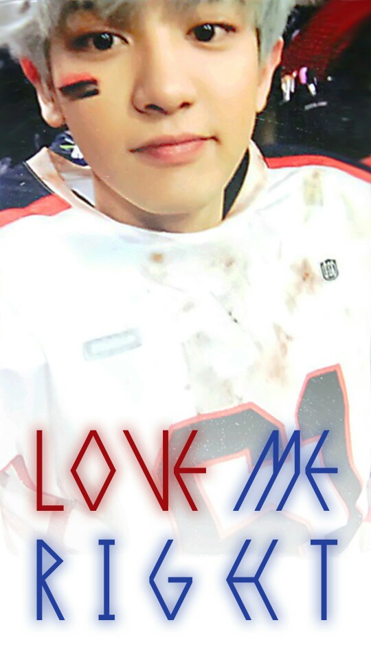 exo #love me right√ #朴灿烈 #park chanyeol 『高清壁纸/锁屏』