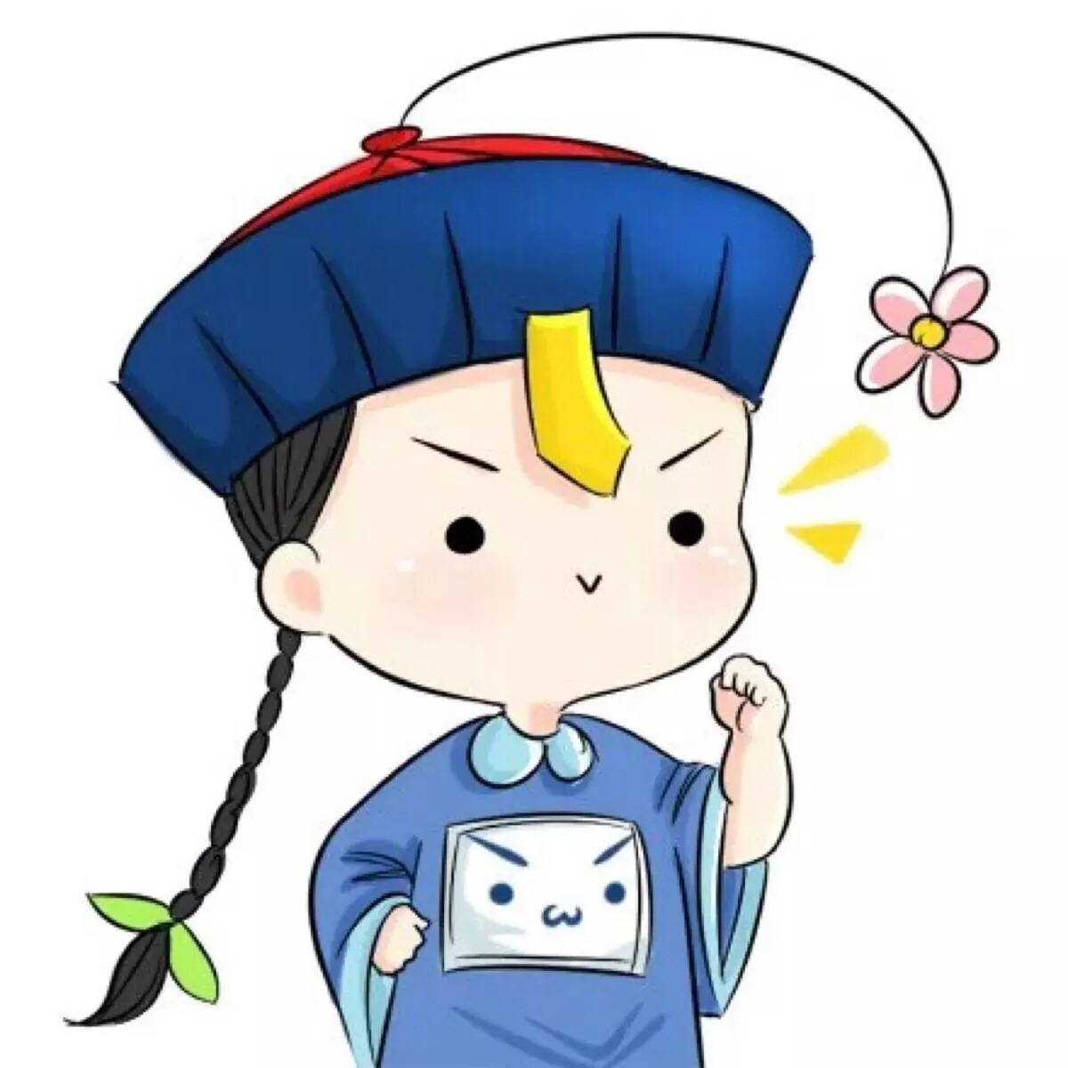 萌哒哒的小僵尸情侣基友头像