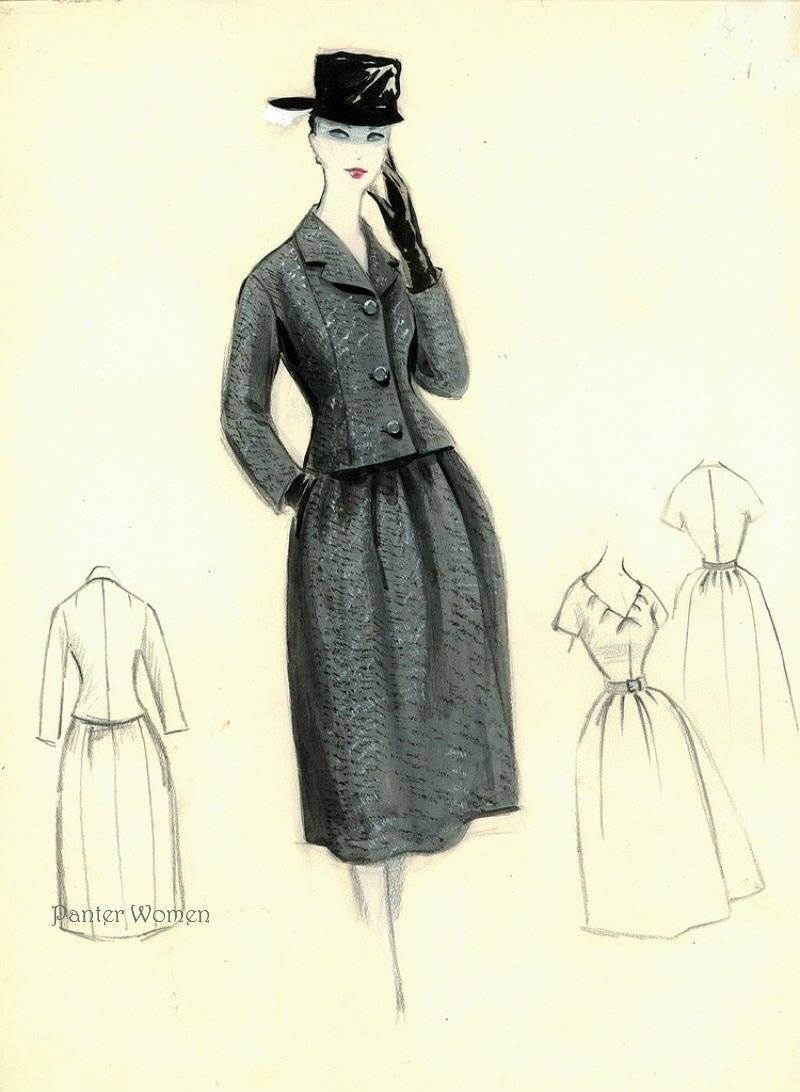 美国知名的奢侈品百货精品店bergdorf goodman 70年代时的服饰单品