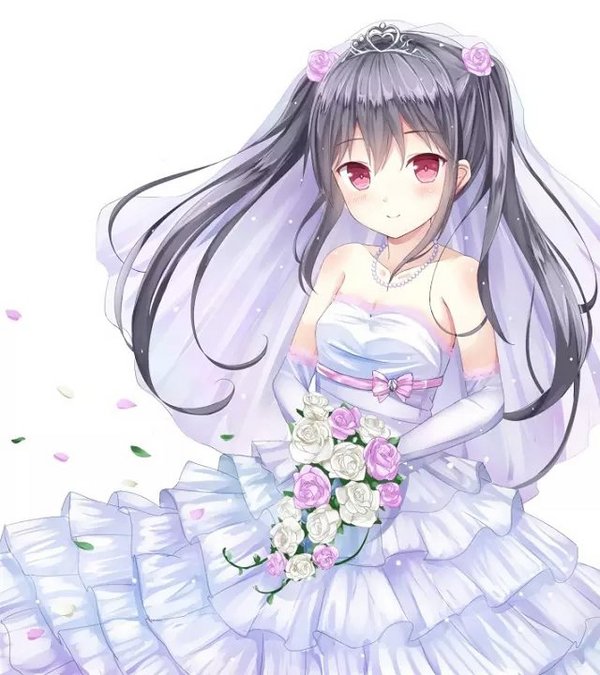 动漫图(婚纱#礼服)