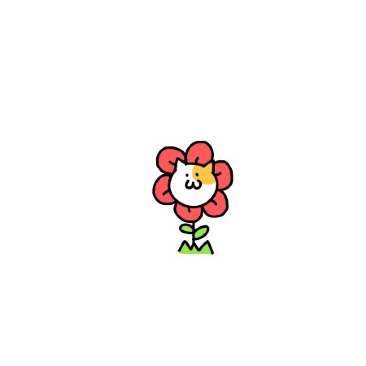 花朵小动物头像( 07` )