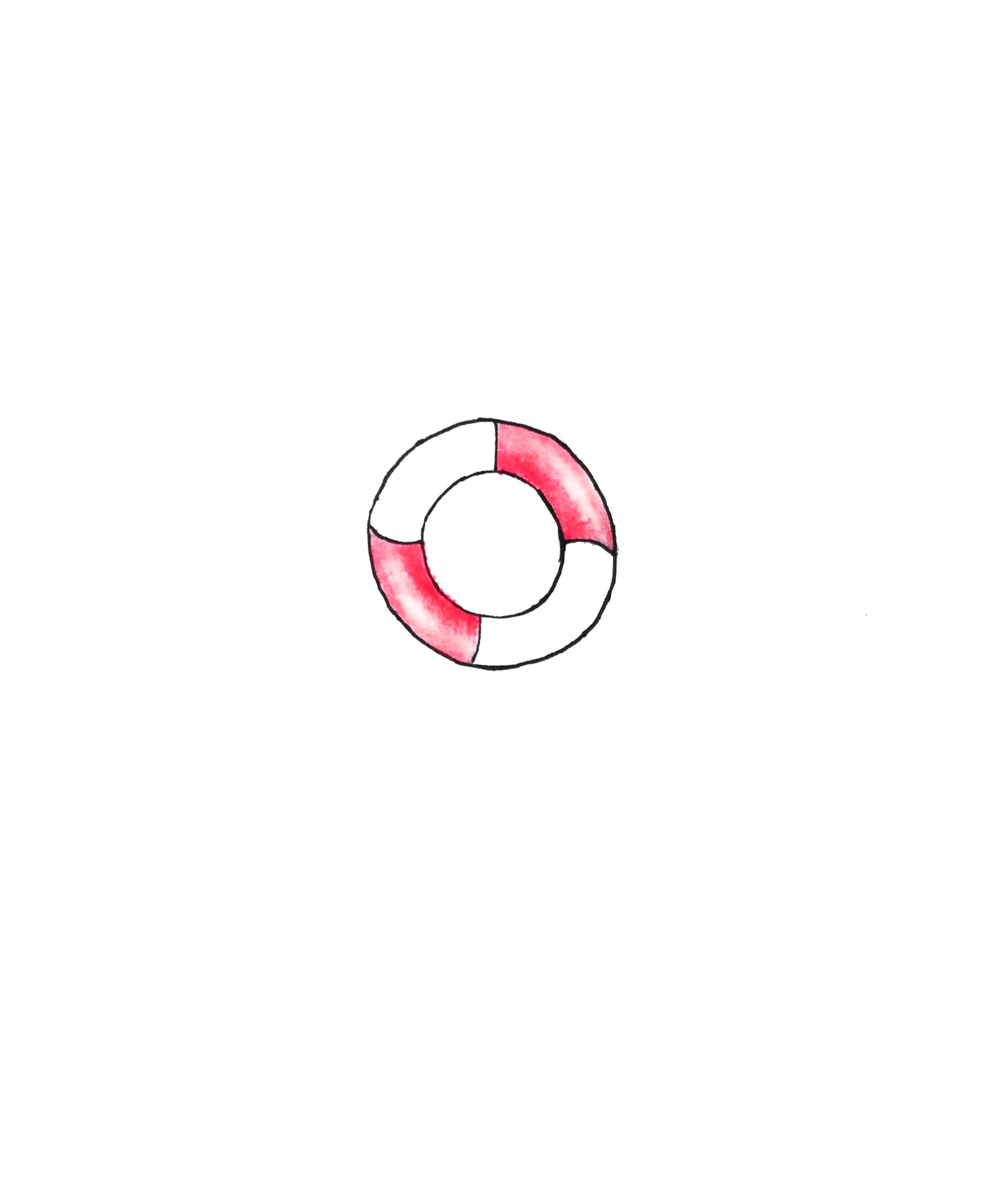 【夏凉esabell】夏天具有代表性的东西 救生圈 游泳