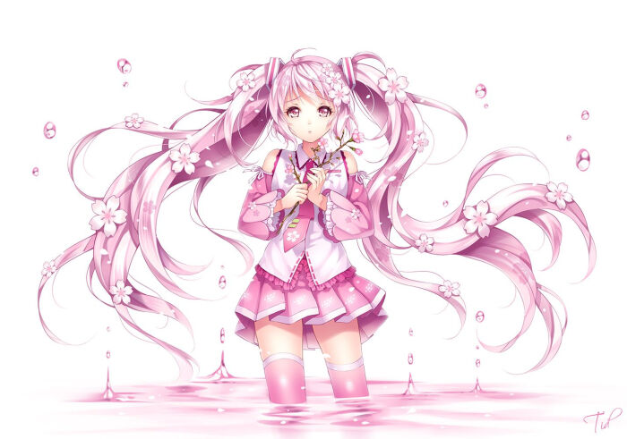 vocaloid 初音未来 miku 初音ミク 樱初音