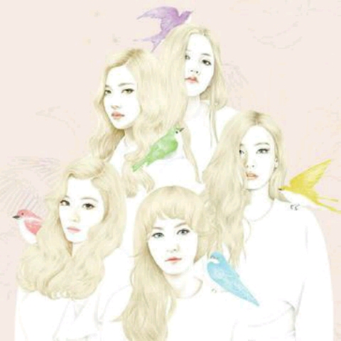 red velvet 《ice cream cake》