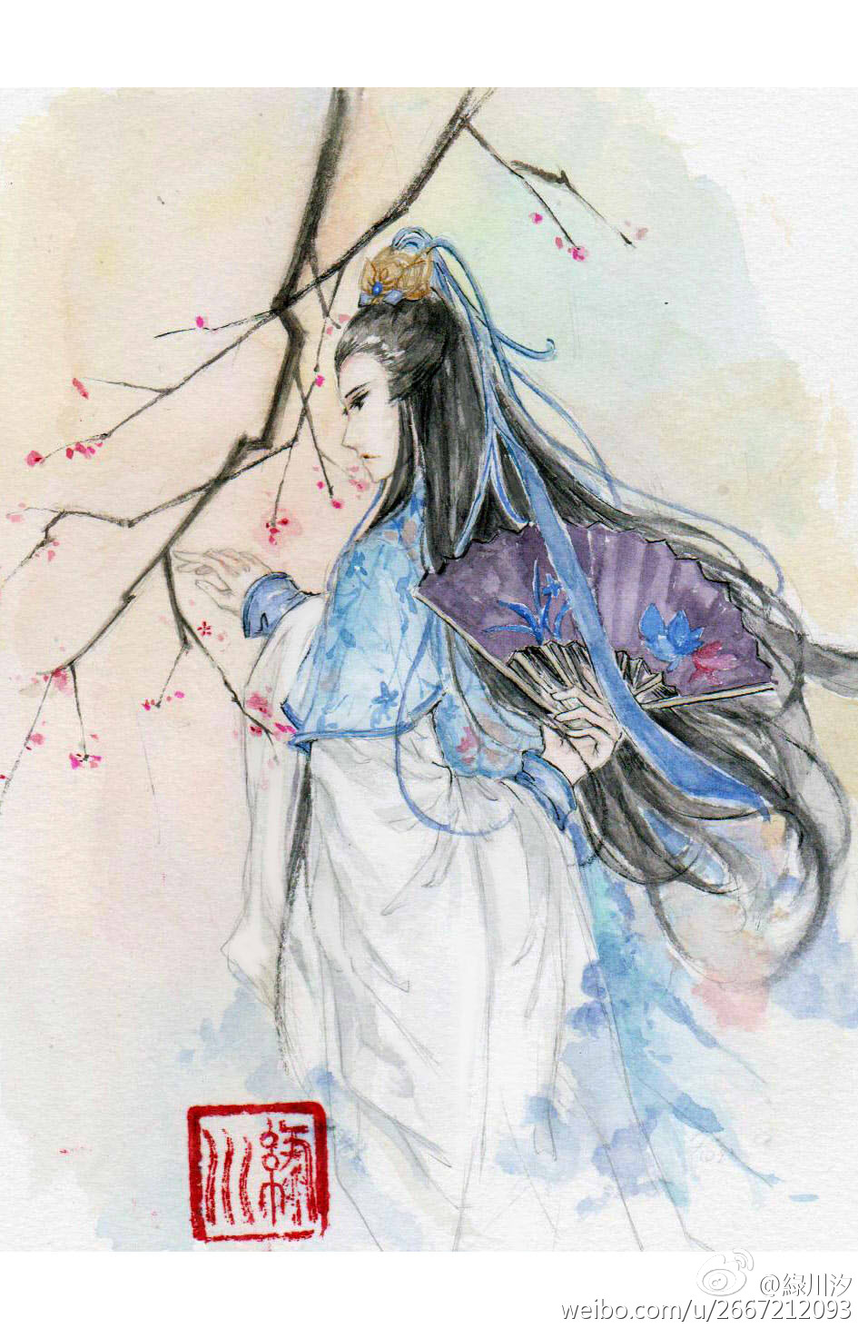 设计作业和摸鱼 女神绯羽空空‖汉服‖万年古风控|声控//小曲儿/东篱