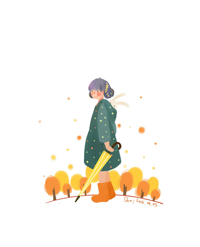 治愈系插画