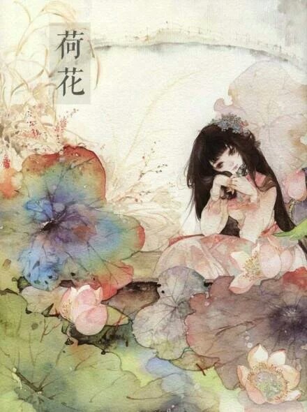 古风拟人荷花