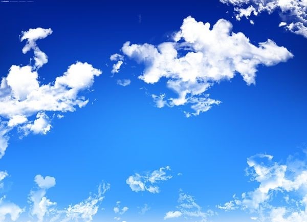 蓝天 阳光 白云 大海 沙滩