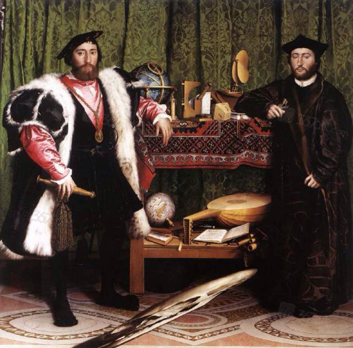 汉斯·荷尔拜因(hans holbein,约1497—1543)德国文艺复兴《在伦敦的