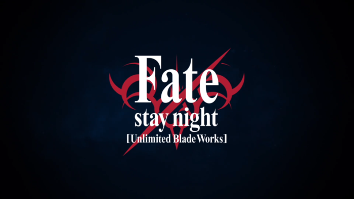 fate stay night ubw 无限剑制