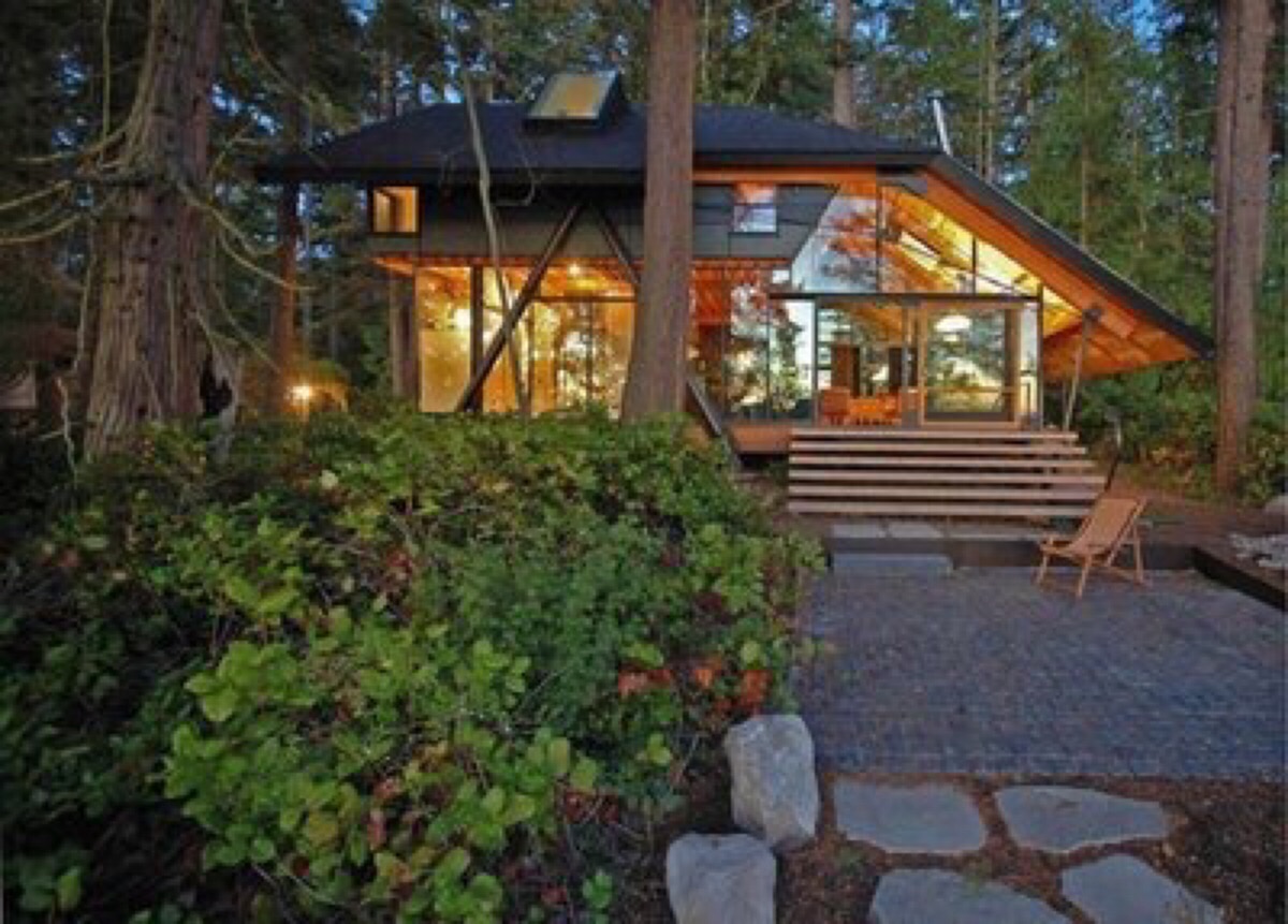 森林玻璃小屋,意境木屋