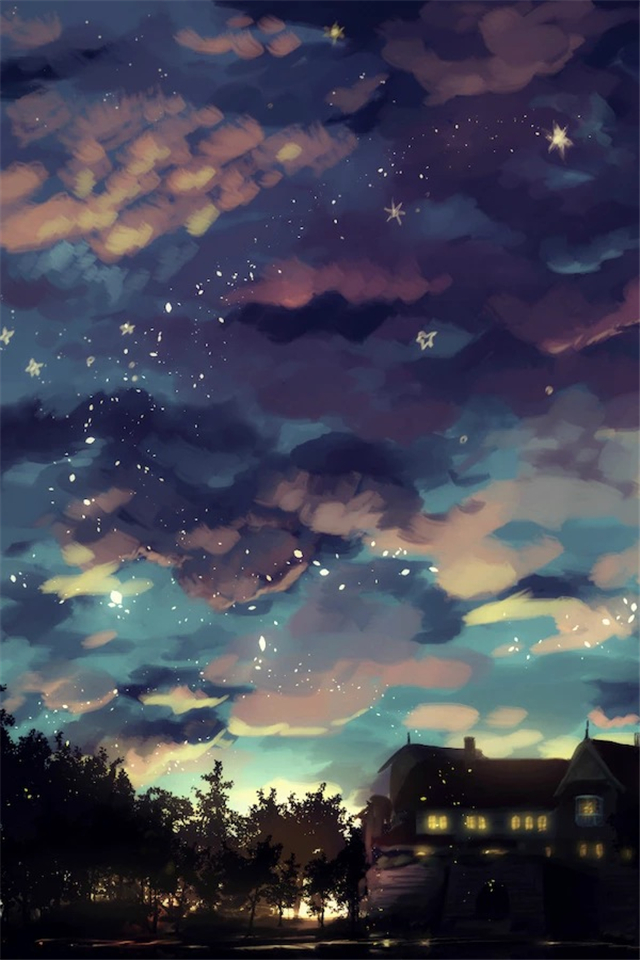 黄昏 火烧云 场景