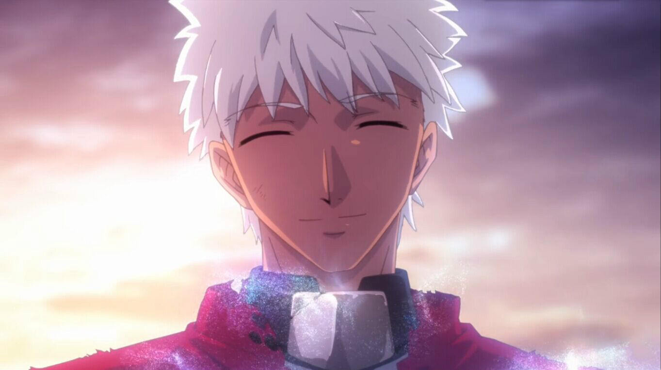 fate stay night——红a的微笑 二次元 动漫截图by:鱼泡泡smile