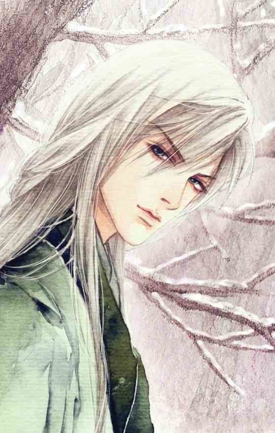 古风白发美男纸
