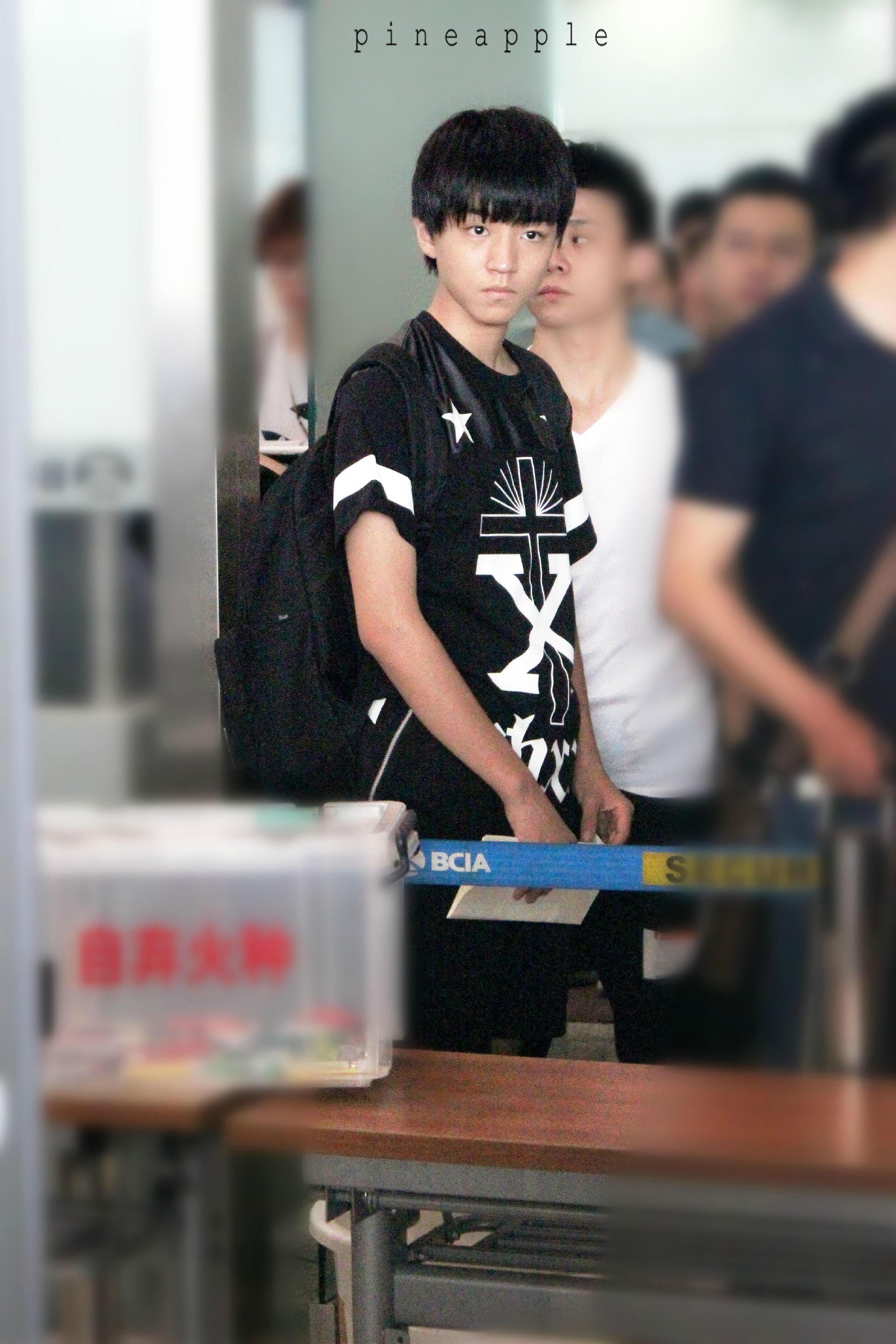 王俊凯#tfboys王俊凯#tfboys 150622 北京至重庆 cr:小凯家敌