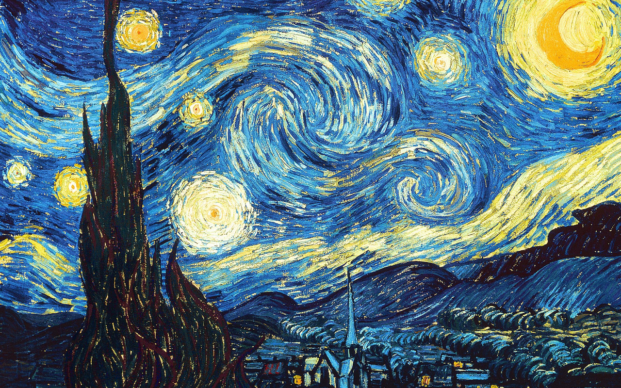 vincent van gogh 星空