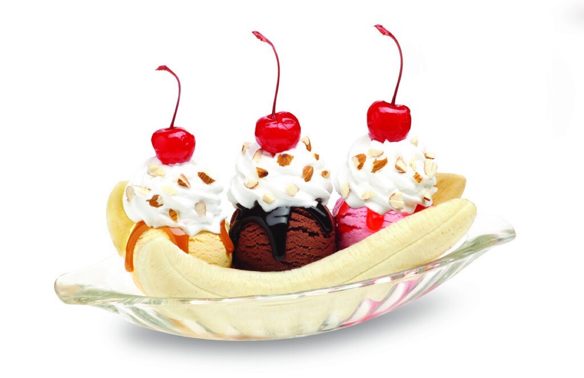 冰淇淋 夏日 甜品 香蕉船