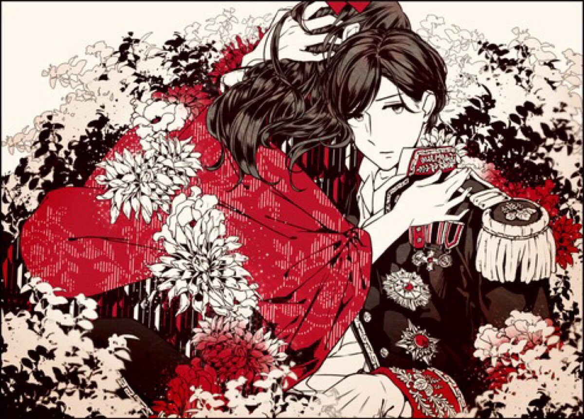 画师 花濑〕很新颖的画风 61_61)红色调和服为主