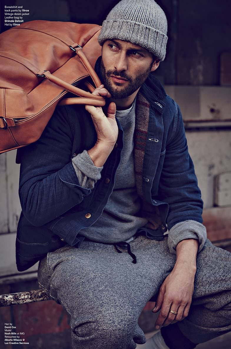 noah mills 作为当年dolce &amp; gabbana的御用男模之一,他已经