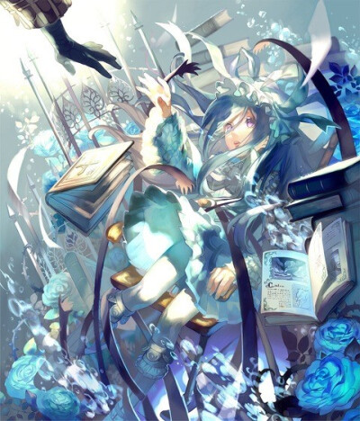 冷色系 唯美 二次元 漫画 p站 初音未来 0 1142 莜殿 发布到 科幻
