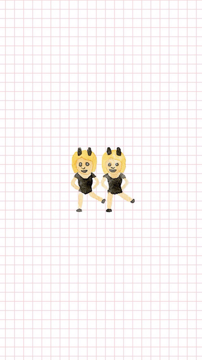 平铺 方格 格子 emoji 壁纸