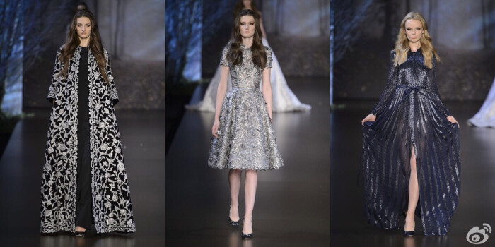 【#ralph&amp;russo#2015秋冬高级定制时装秀】模特们如女神般从