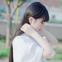 (知道你们只是看看)头像 女头 小清新 白衣 长发