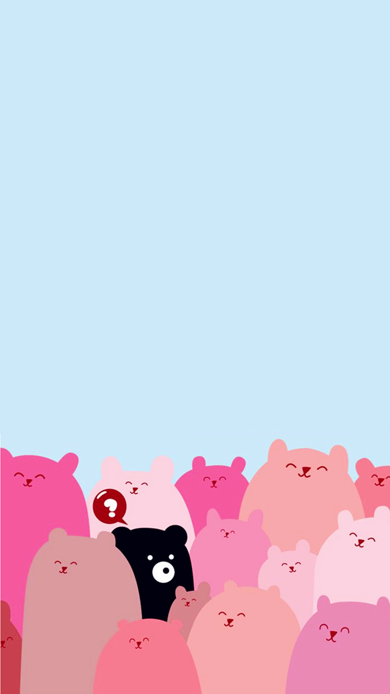 wallpaper iphone wechat 微信背景 壁纸 手绘