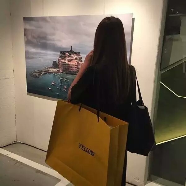 背影 长发 女头
