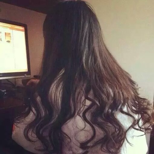 背影 长发 女头