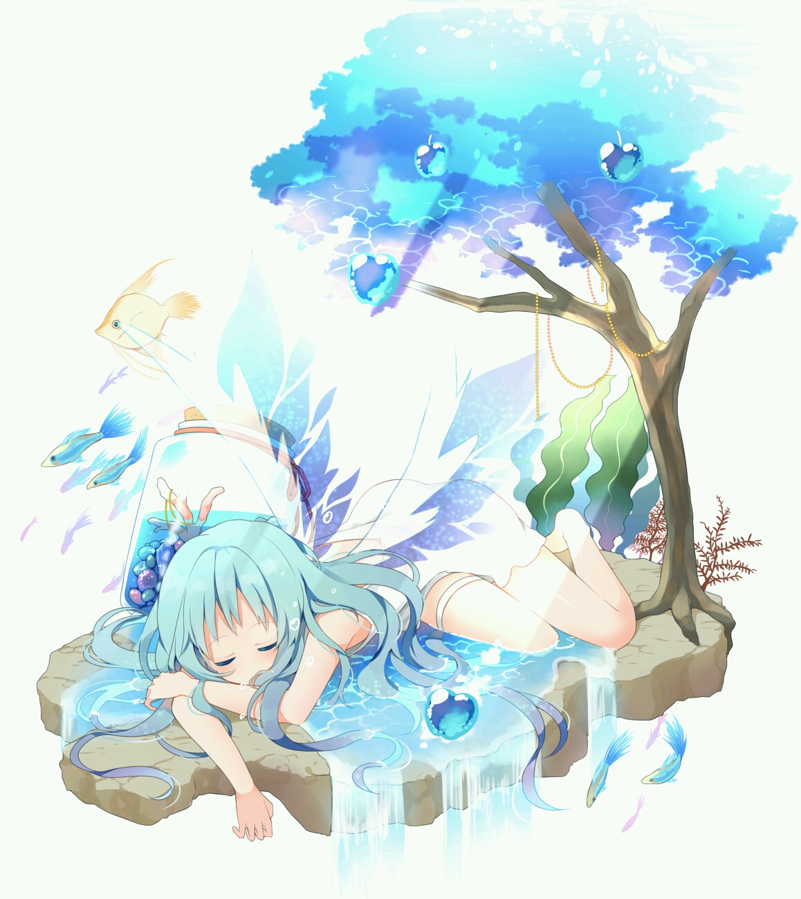 动漫壁纸 动漫女头 意境 插画 二次…-堆糖,美好生活