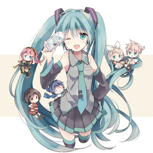 动漫 初音 壁纸