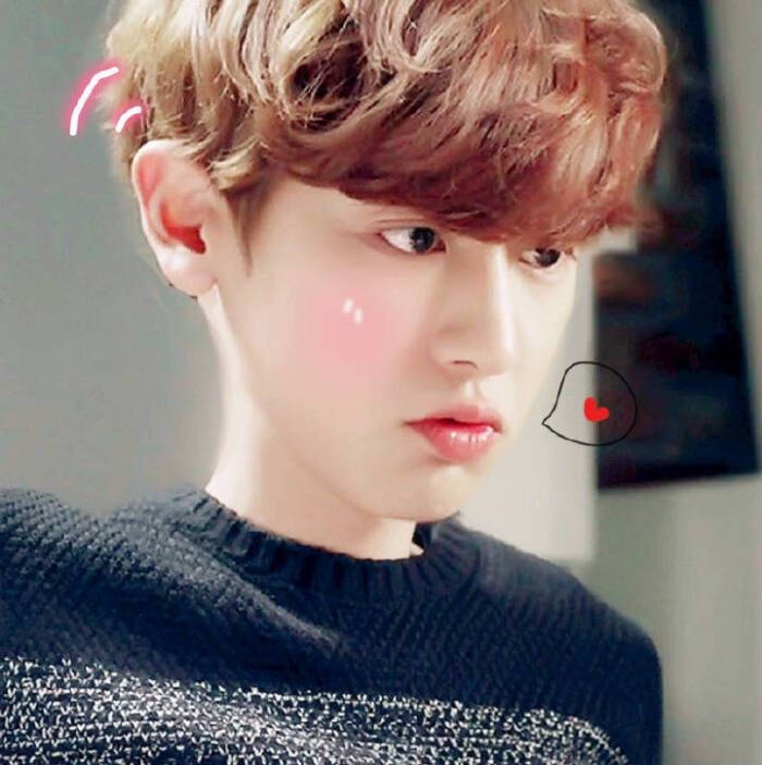 [exo]#朴灿烈世界第一可爱#灿烈表情包合集 不知道用什么词形容这个