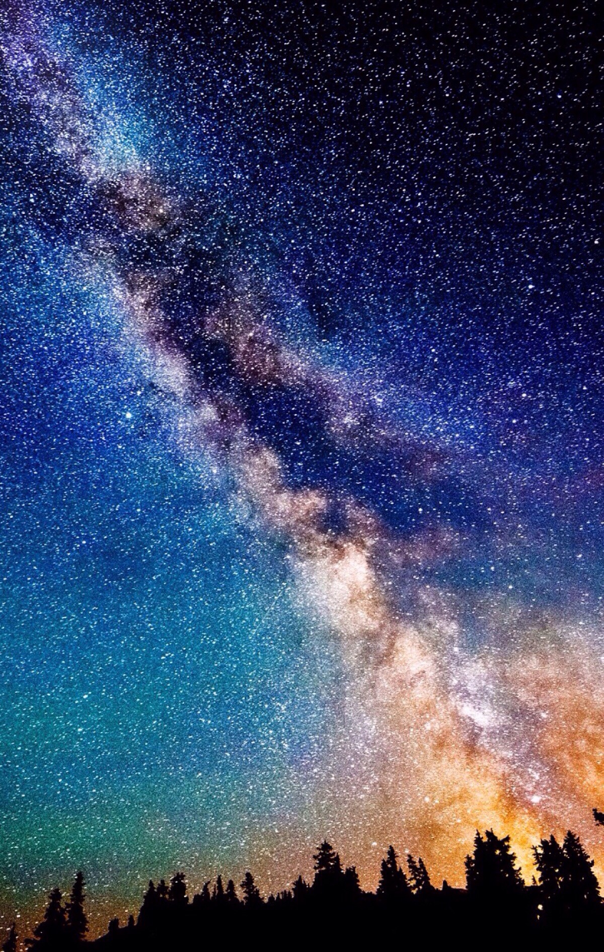 手机壁纸 唯有星空似海洋 by小殇