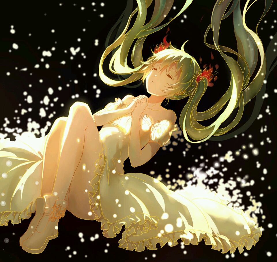 初音未来动漫壁纸 插画 动漫女头 二次元 唯美