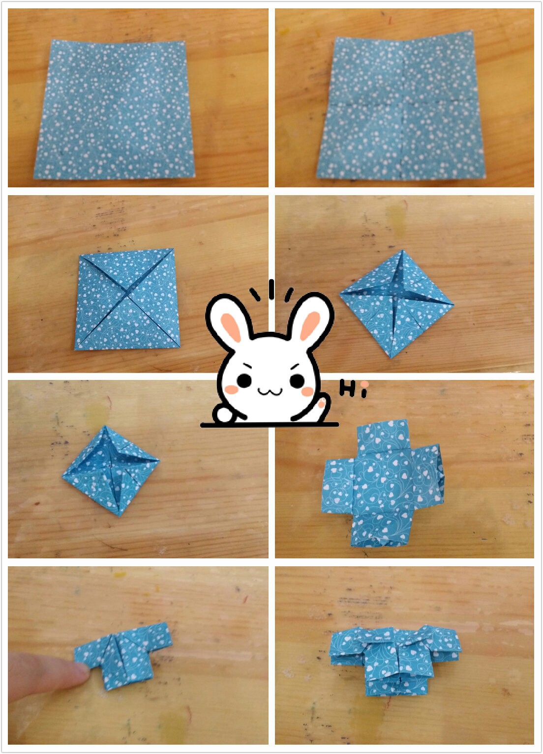 【小衣服折纸】——「折纸工坊」