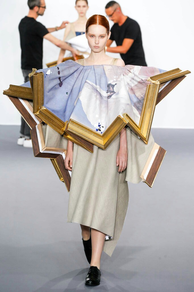 viktor &amp; rolf haute couture f/w 2015┃设计师把展馆级的