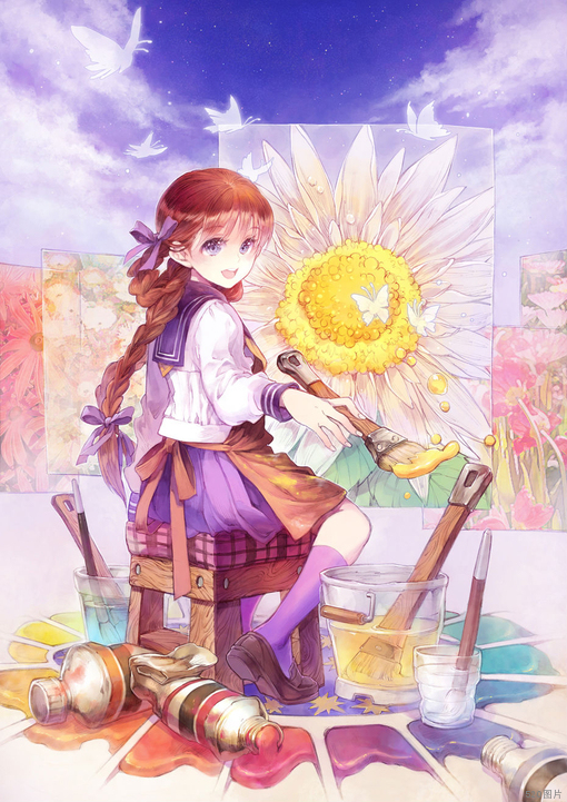十二星座专属动漫少女 狮子座