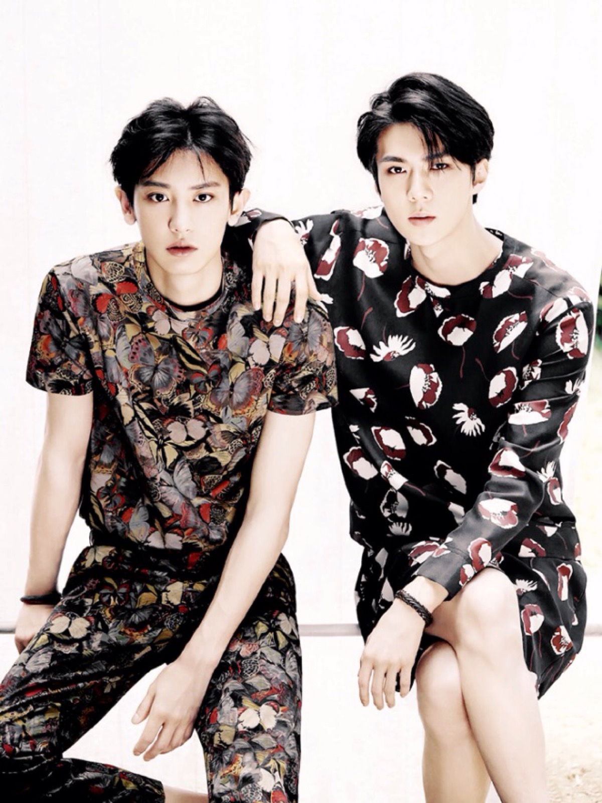 exo 吴世勋 朴灿烈 chanhun